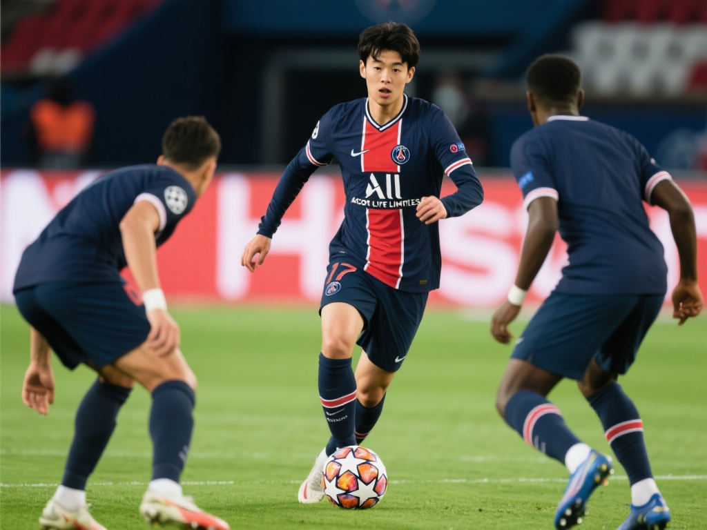 巴黎的中场缺少李刚仁，这可能会在控球率和